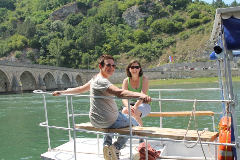 balkan travel itineraries — drina bridge