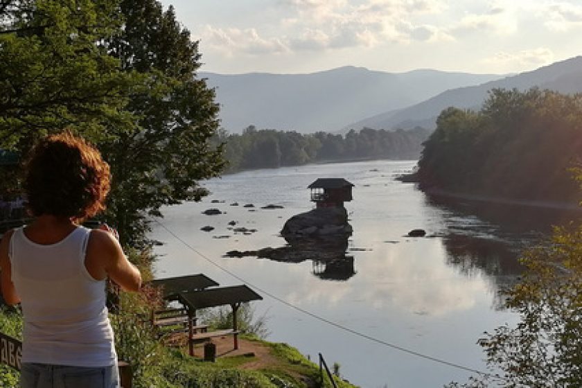 balkan travel itineraries — drina river house